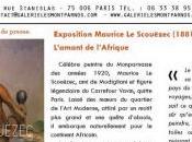 Galerie Montparnos -Mathyeu Octobre Décembre 2016) Exposition Maurice SCOUEZEC (1881-1940)