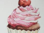 Cupcake l'aquarelle
