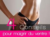 astuces pour maigrir niveau ventre