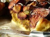 Tartes figues pate pistaches caramelisees