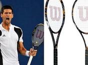 carrière Djokovic raquettes