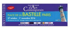 Grand Marché d’Art Contemporain BASTILLE Octobre Novembre 2016