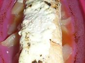 Saumon poire papillote