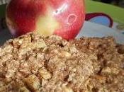 Biscuits l'avoine tarte pommes