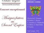Concert exceptionnel Musiques festives Second Empire “Spectaculaire Empire”