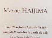 Galerie Francis BARLIER exposition Masao HAIJIMA Octobre Novembre 2016