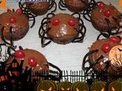 Cupcakes araignée choco/nutella