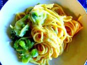 Pâtes avec sauce alfredo chou-fleur