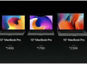 Apple présenté nouveaux MacBook pouces