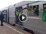 Vidéo feu, peuple route vers Blida, train, pour match contre Mazembe