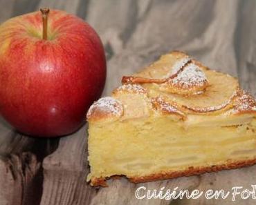 Gâteau au mascarpone et à la pomme