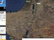 avion d'Air Algérie viole l'espace aérien d'Israël.