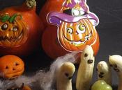 Petites pizza araignées d'Halloween, doigts sorciére ensanglantés,fantomes bananes chenilles font peur!