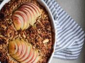 Baked oatmeal pomme cannelle