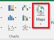 Excel: Cartes géographiques infographies