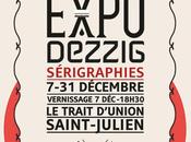Expo sérigraphies Dezzig Saint-Julien décembre