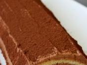 Bûche tiramisu chocolat- orange