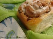 Roulés cannelle beurre d’arachides peanut butter cinnamon rolls espirales canela mantequilla mani/لفات القرفة بزبدة الفول السوداني