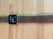 Test bracelet cuir Chicago pour Apple Watch