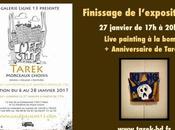 Finissage surprise l’expo Morceaux choisis Tarek