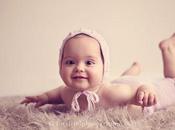 Photographe bébés jumelles mois studio Chatou Anna Sophie