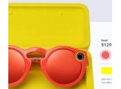 Snapchat vente lunettes soleil connectées Spectacles