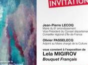 Mairie PARIS Exposition LELA MIGIROV Bouquet Français 8/25 Mars 2017