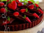 ~Tarte choco-fraise~