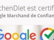 Kitchendiet, site Google marchand confiance
