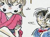 [Vidéo] mangakas Yuki SUETSUGU (Chihayafuru) Gosho AOYAMA (Detective Conan) dessinent shikishi deux mains