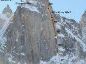 Nouvelle voie mixte Tête Biselx, Trient