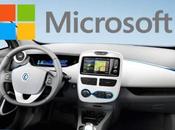 Voitures connectées accord entre Microsoft Toyota