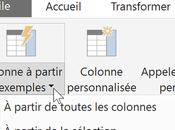 Power Ajouter colonnes transformations données l’aide d’exemples