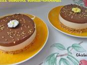 Petits bavarois vanille-chocolat