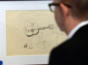 croquis Lennon pour pochette Sgt. Pepper’s enchères