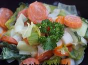 poêlée surimi poireaux