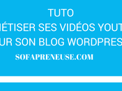 Comment monétiser vidéos youtube blog wordpress?