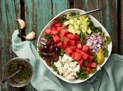 Salade grecque melon d'eau