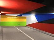 parking souterrain métamorphosé immense galerie street