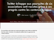 politique modération @TwitterFrance toujours chier #antifa