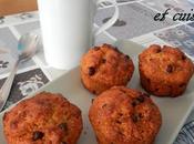 Muffins noix coco pépites chocolat