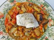Cabillaud ratatouille maison
