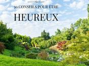 Conseils pour être heureux