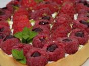 Tarte Calisson framboises fourrées.