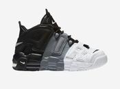 Nike More Uptempo Black Grey White Preview