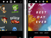 Clips iPhone intègre nouvelles incrustations affiches Disney Pixar