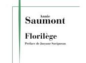 Florilège, recueil nouvelles d'Annie Saumont
