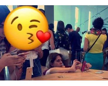 Un fan du PSG fout le bordel dans un apple store de Barcelone (PHOTOS) !!