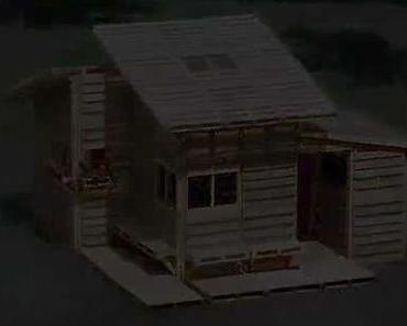 Voici comment construire une maison en palette en seulement 1 jour