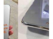 iPhone Plus photos d’une maquette avec verre